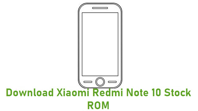 Download Xiaomi Redmi Note 10 Stock ROM
